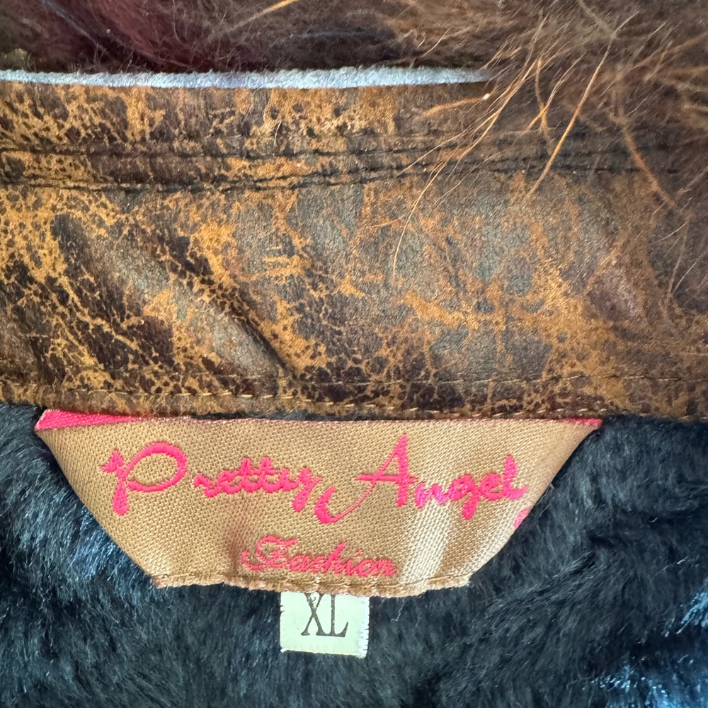 Fun, furry, colorful vest